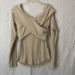 Free People off shoulder sweater